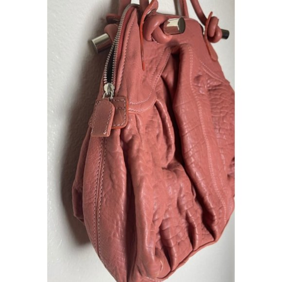 Sundance | Coral Boho Leather Super Slouch Hobo Handbag - Picture 4 of 10